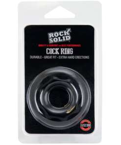 Rock Solid Gear Cockring - Black