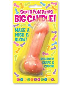 Super Fun Big Penis Candle - Flesh