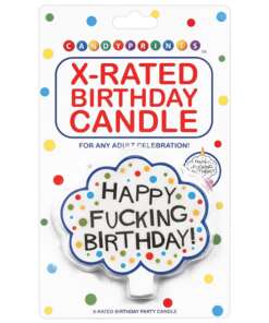 Happy Fucking Birthday Candle