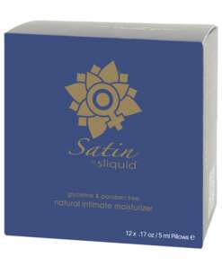 Sliquid Satin Lube Cube - 2 oz Pillow Pack of 12
