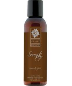 Sliquid Organics Massage Oil - 4.2 oz Serenity