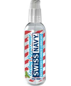 Swiss Navy Flavors - 4 oz Cooling Peppermint