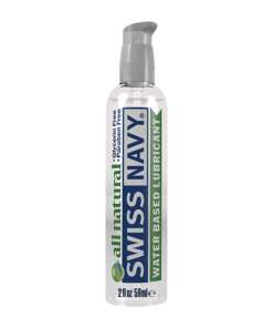 Swiss Navy All Natural Lubricant - 2 oz Bottle