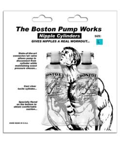 Boston Pump Works Nipple Cylinders  1 " - Pair