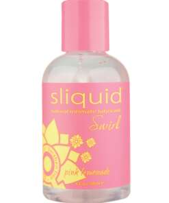 Sliquid Naturals Swirl Lubricant - 4.2 oz  Pink Lemonade