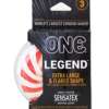 One The Legend XL Condoms - Box of 3