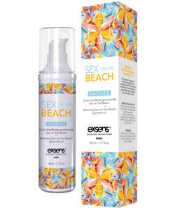 EXSENS of Paris Warming Massage Oil - 50 ml Sex on the Beach