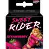 Lifestyles Sweet Rider Condoms - Strawberry Pack of 3