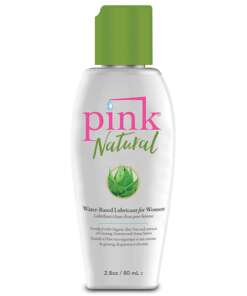 Pink Natural Water Based Lubricant for Women - 2.8 oz