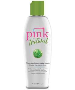 Pink Natural Water Based Lubricant for Women - 4.7 oz