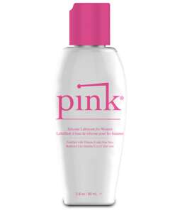 Pink Silicone Lube - 2.8 oz Flip Top Bottle