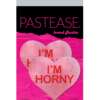 Pastease I'm Horny Heart - Pink/Red O/S
