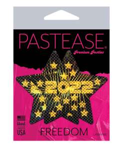 Pastease 2022 New Years Star - Gold O/S