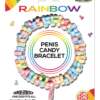 Rainbow Penis Candy Bracelet