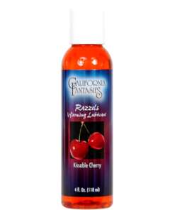 Razzels Warming Lubricant - 4 oz Kissable Cherry