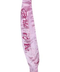 Bride to Be Flashing Sash - Pink