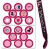 Bachelorette Sash w/Stick On Badges