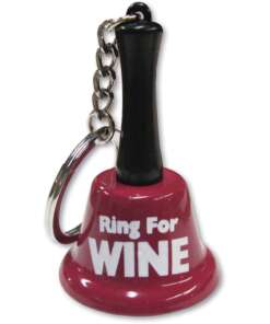 Ring For Wine Keychain