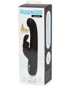 Happy Rabbit Slimline G Spot - Black