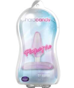 Blush Play With Me Hard Candy Anal Toy - Purple