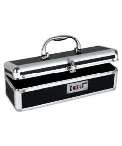 Lockable Vibrator Case - Black