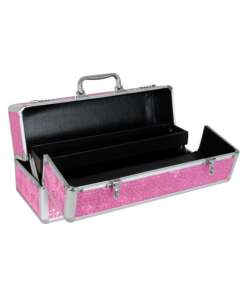 Large Lockable Vibrator Case - Pink