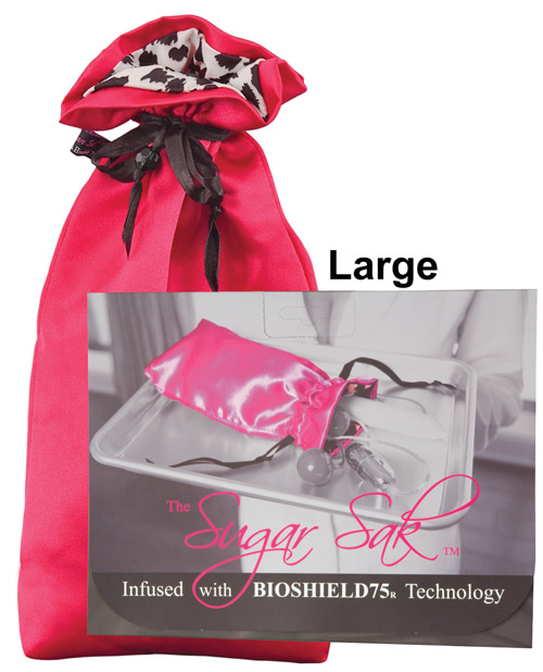 Sugar Sak Anti-Bacterial Toy Bag Large - Red