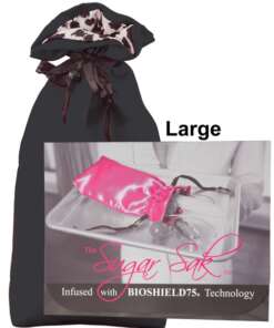 Sugar Sak Anti-Bacterial Toy Bag Large - Black