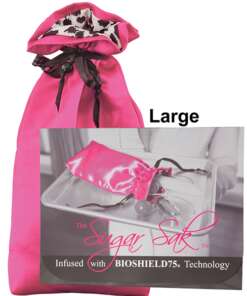 Sugar Sak Anti-Bacterial Toy Bag Large - Pink