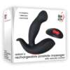 Adam & Eve Adam's Prostate Massager w/Remote - Black