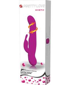 Pretty Love Mystic Rechargeable Rabbit - 30 Function Fuchsia