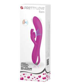 Pretty Love Sam Come Hither Sucking Rabbit - Fuchsia