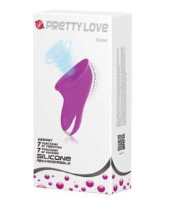 Pretty Love Isaac Vibrating Sucking Teaser - Fuchsia