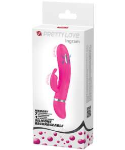 Pretty Love Ingram Electro Shock Vibrator - Fuchsia