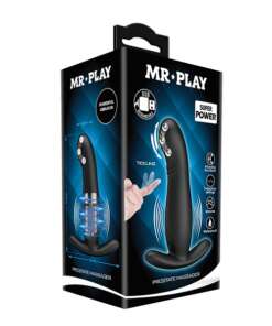 Mr. Play Rolling Bead Prostate Massager - Black