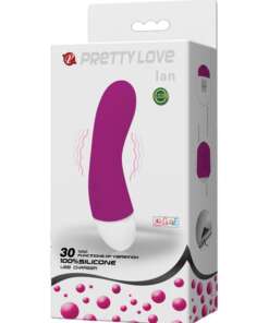 Pretty Love Ian USB Rechargeable Vibrator - Fuchsia