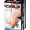 Crazy Bull No Lube Vagina Masturbator Sleeve - Ivory