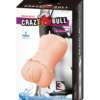 Crazy Bull No Lube Vagina Masturbator Sleeve w/Skirt - Ivory