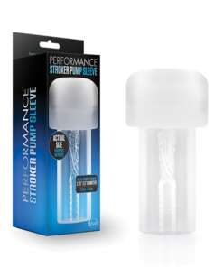 Blush Performance Stroker Pump Sleeve - Clear