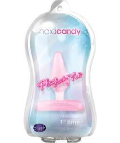 Blush Play With Me Hard Candy Anal Plug - Pink
