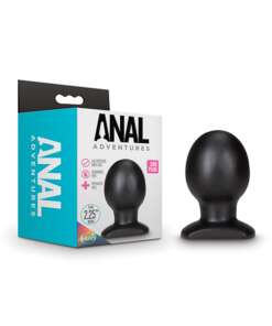Blush Anal Adventures Orb Plug - Black