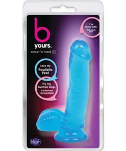 Blush B Yours Sweet n Hard 1 w/Suction Cup - Blue