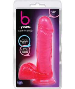 Blush B Yours Sweet n Hard 2 w/Suction Cup - Pink