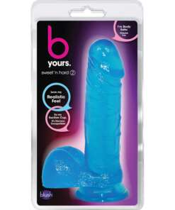 Blush B Yours Sweet n Hard 2 w/Suction Cup - Blue