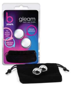 Blush B Yours Gleam Ben Wa Balls - Silver