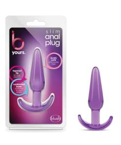 Blush B Yours Slim Anal Plug - Purple