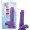Blush Au Natural Bold Massive 6" Dildo - Purple