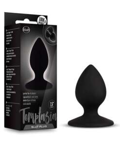 Blush Temptasia Slut Plug - Black