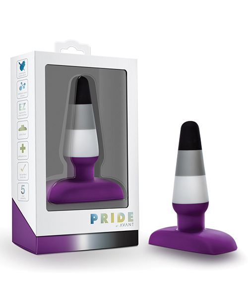Blush Avant Asexual Pride P7 Plug - Ace