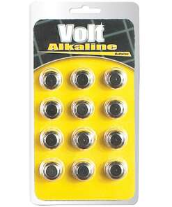Blush Volt Alkaline Batteries - AG13 Pack of 12